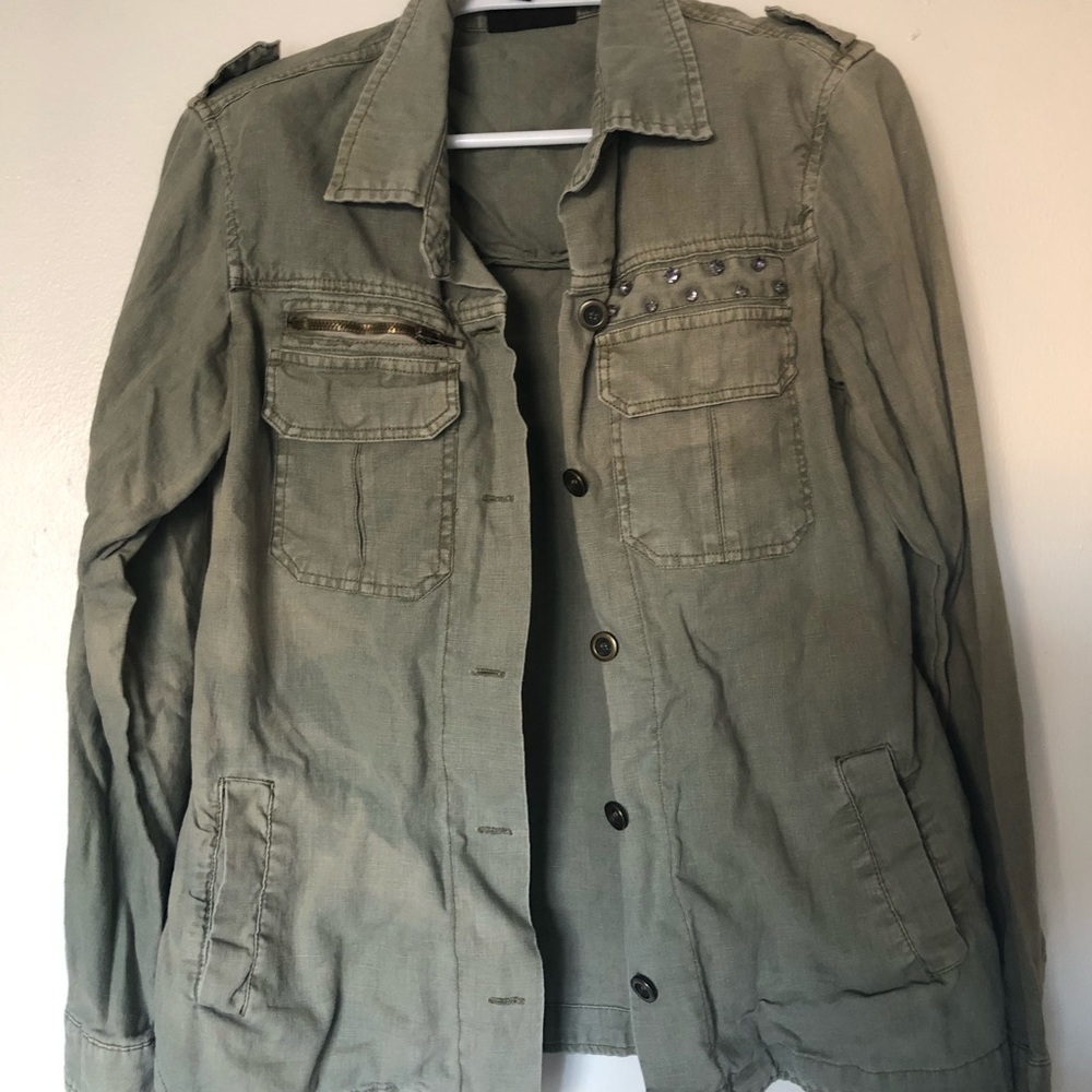 Green army jacket!!
